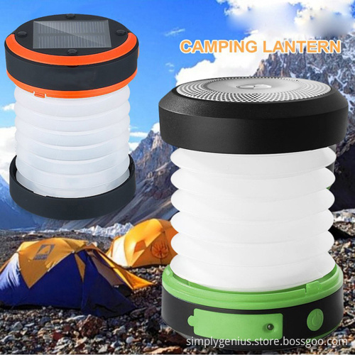 smart chip 800mah solar camping lanterns with mobile phone charger